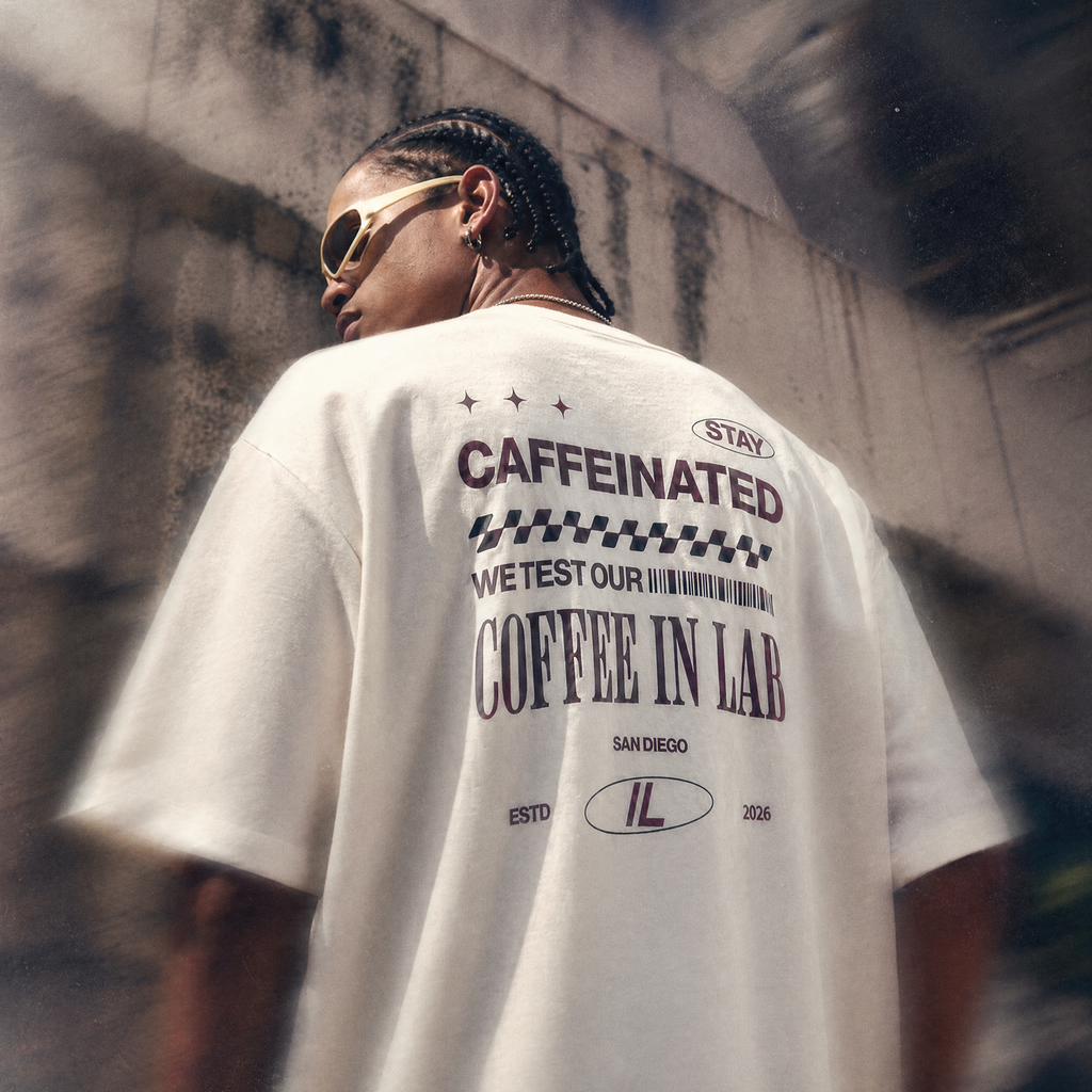 STAY CAFFEINATED T-SHIRT
